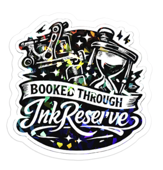 Booked Through Sticker